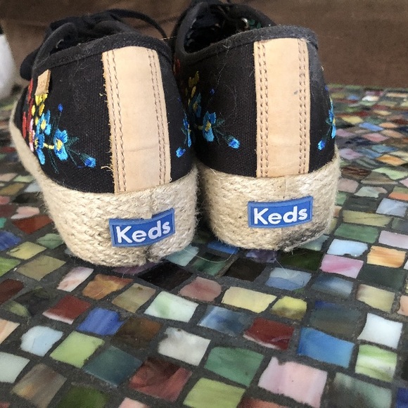 Keds black espadrille platforms - Picture 4 of 4